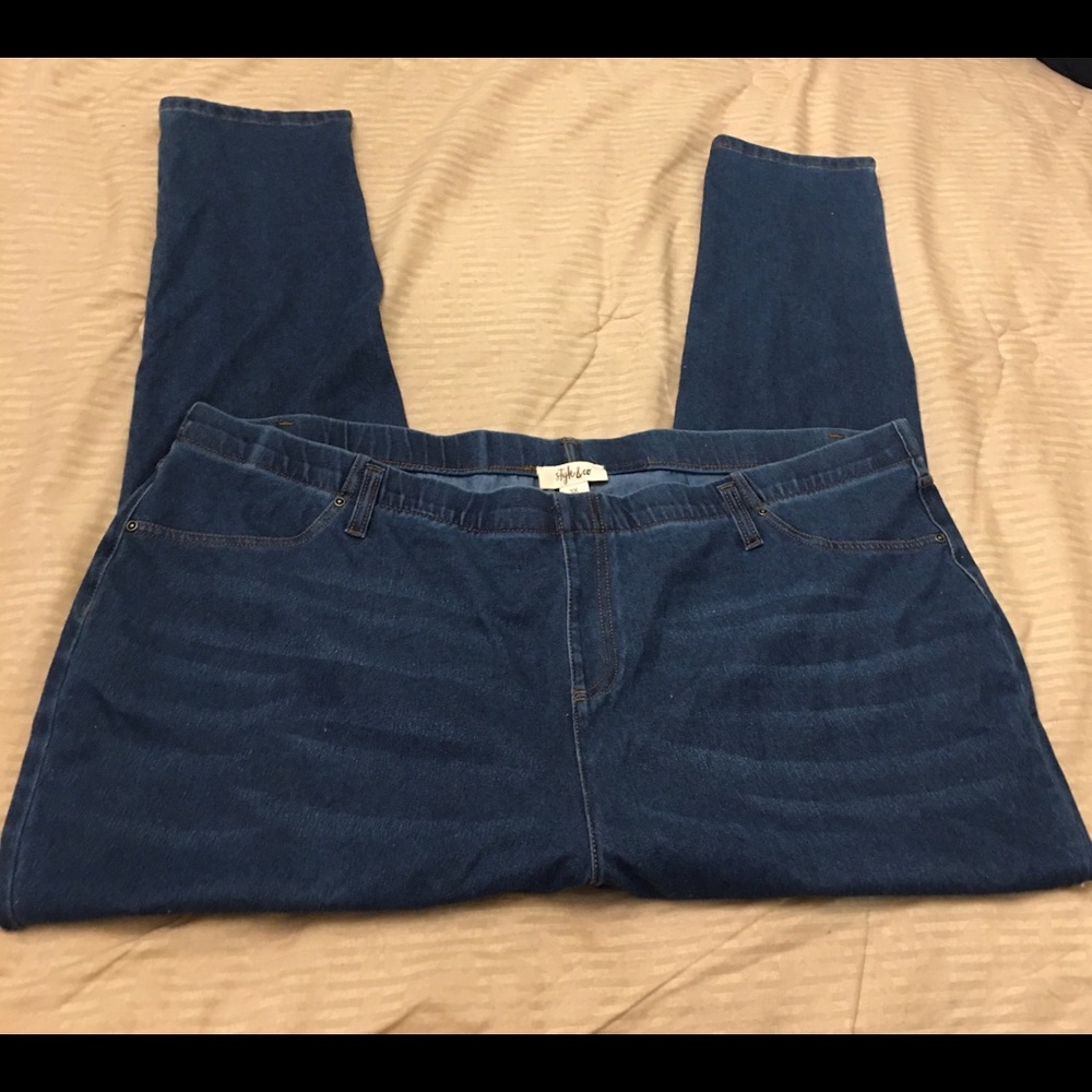 3X Jeggings Stretch Jeans Style&co